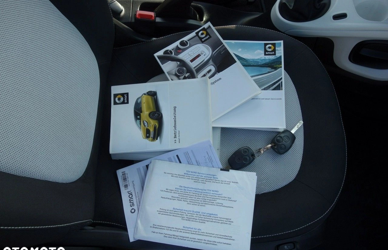 Smart Forfour cena 29900 przebieg: 40000, rok produkcji 2016 z Pruchnik małe 326